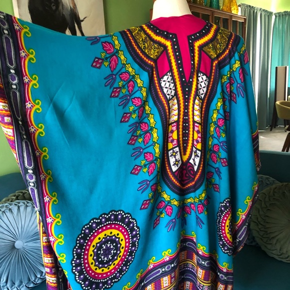 Ethnic print cover up - Picture 4 of 5